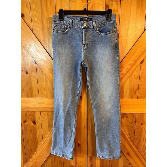 London Jean Stretch Womans Button Fly Size 6 Light Wash (2083) - Picture 1 of 8